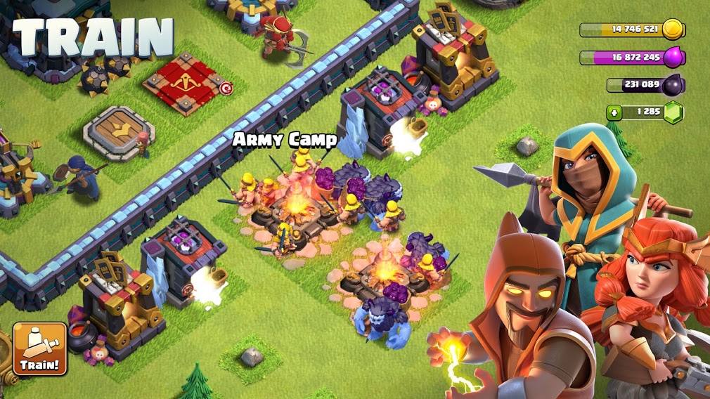 Clash of Clans Mod Apk Latest v14.635.5 with Infinite Gold and Gems 5