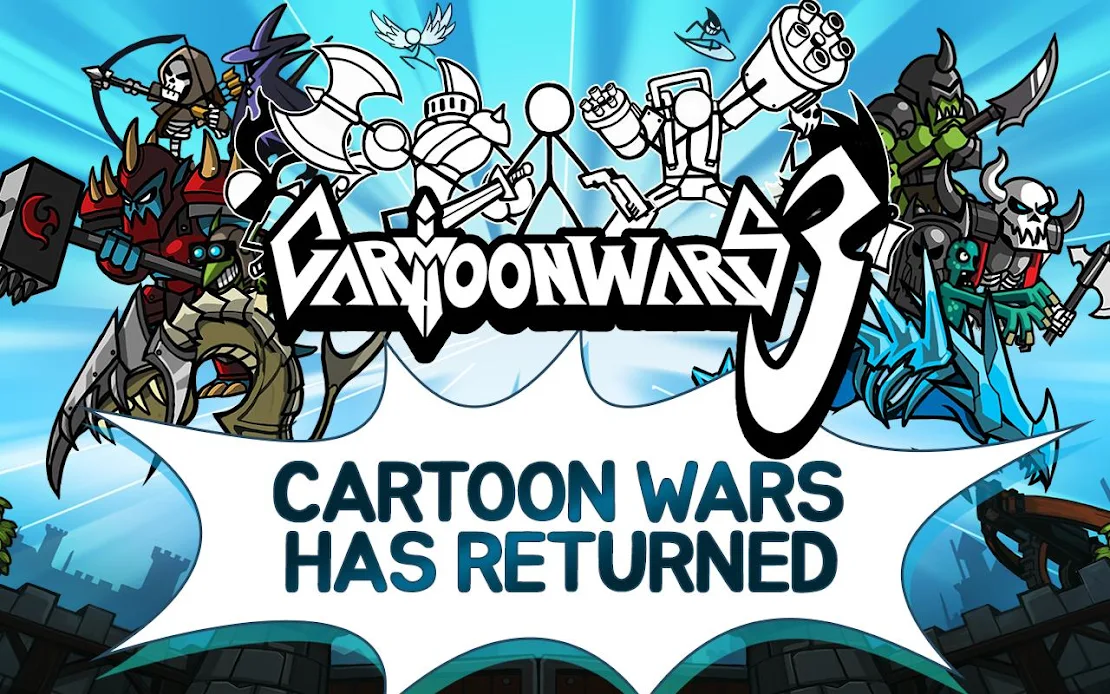 Cartoon Wars 3 Mod Apk Dernier v Télécharger pour Android (2022) 2