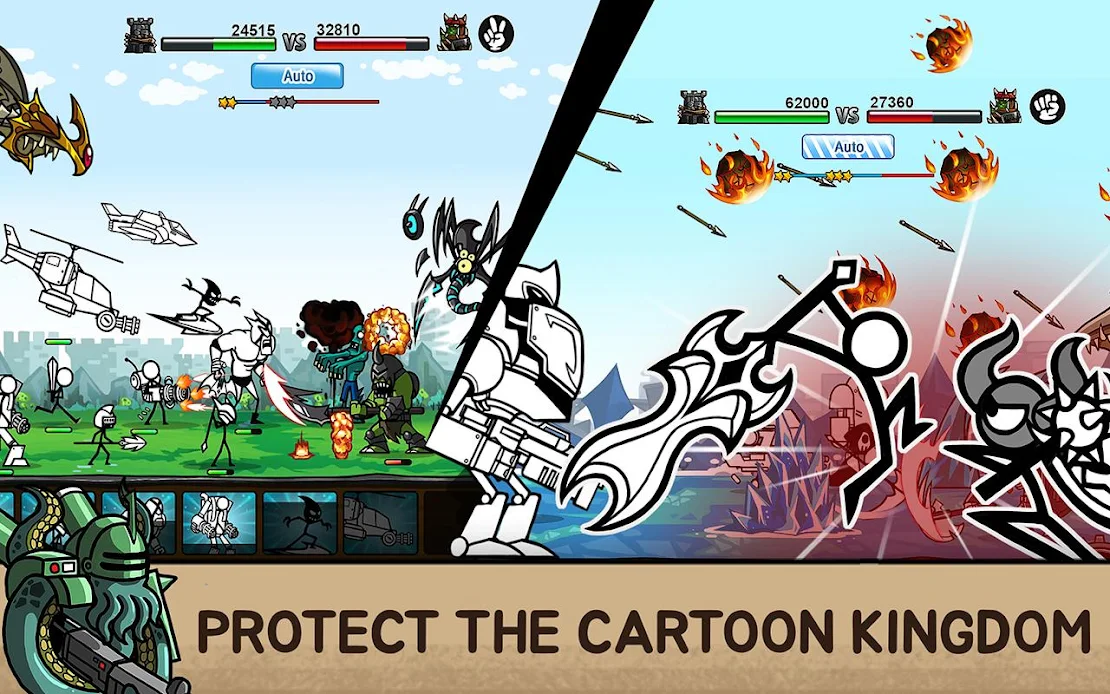 cartoon wars unlimited money apk 3 - Cartoon Wars 3 Mod Apk Dernier v Télécharger pour Android (2022)