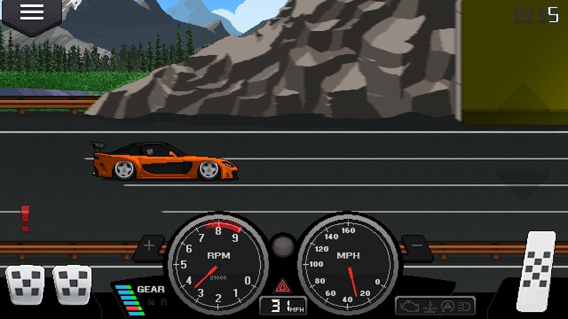 pixel car racer android