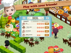 Restaurant Story MOD Apk 2022 v1.6.0.3g (Unlimited gold) For Android 5