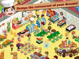 Restaurant Story MOD Apk 2022 v1.6.0.3g (Unlimited gold) For Android 2