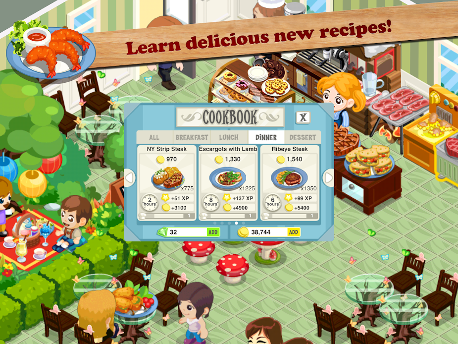 restaurant story update 6 - Restaurant Story MOD Apk 2022 v (Unlimited gold) For Android