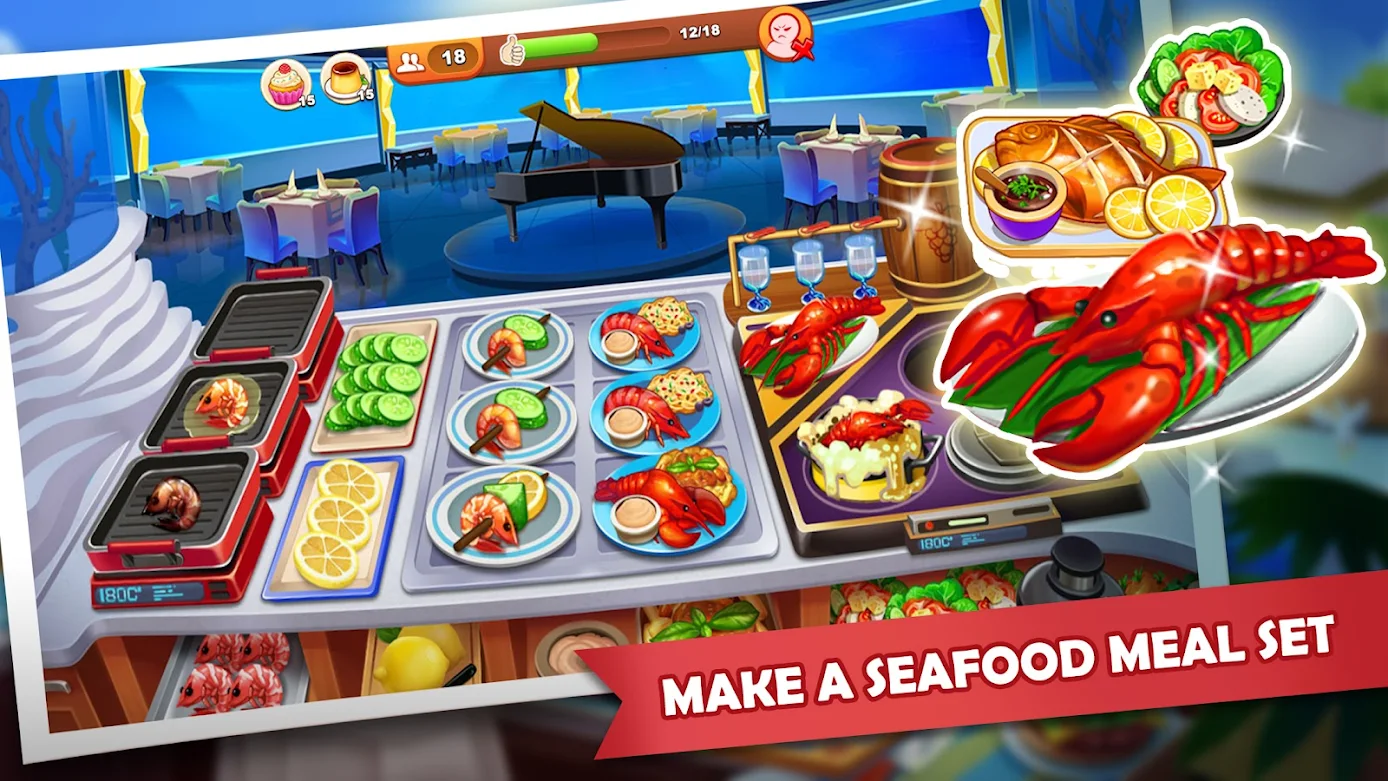 Cooking Madness Mod Apk 2022 v (argent illimité) pour Android 3