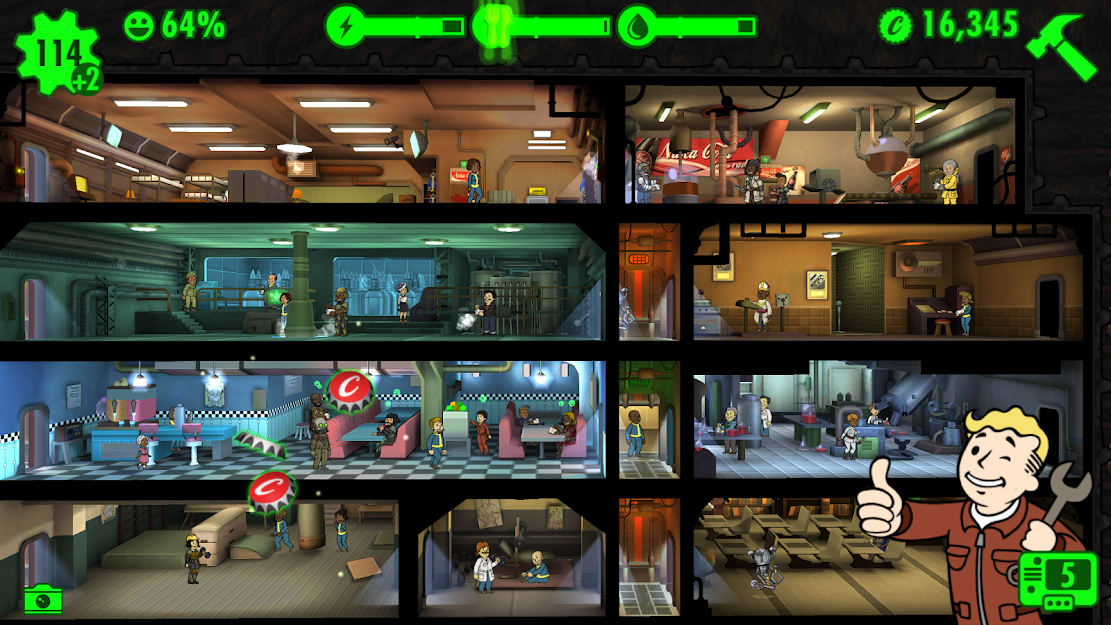 fallout shelter unlimited everything apk