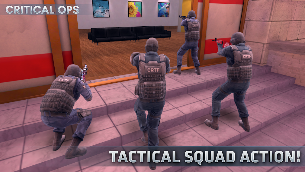 hacks for critical ops android 7 - Critical Ops MOD APK 2022 Version 1.33.0.f1892 (Unlimited Bullets)