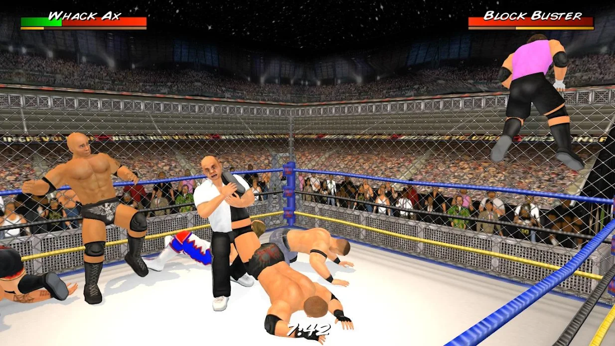 wwe wrestling revolution 3d mod 1 - Wrestling Revolution 3D Mod Apk Dernier v Téléchargement gratuit