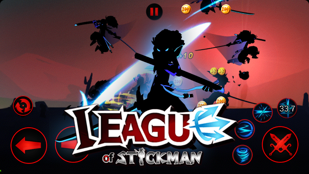 League of Stickman MOD APK Dernier v (argent illimité) pour Android 4