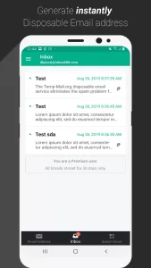temp mail apk download 2 169x300 - Temp Mail Mod Apk v (Pas de publicités/Premium) Télécharger pour Android