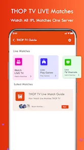 thoptv - live cricket all tv channels guide
