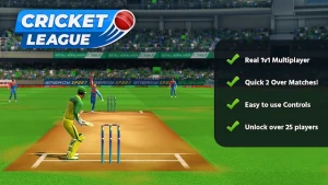 Cricket League Game MOD APK 2023 v1.8.2 (Unlimited Money) 1