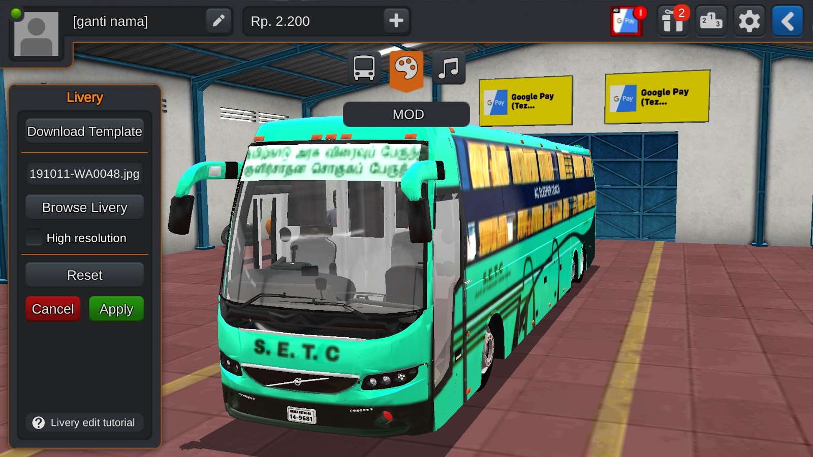 bus simulator indonesia komban skin 4